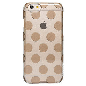 Agent18 SlimShield Case for iPhone 6 Plus & 6s Plus - Clear/Gold Dots