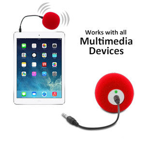 Blu Diamond Rechargeable/Portable Speaker - Red