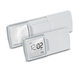 Digital Calendar Clock and Light-Up Magnifier