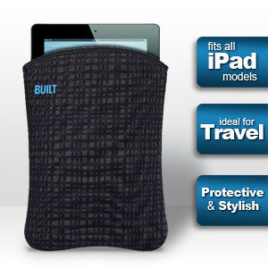 Built NY Slim iPad or Tablet Sleeve - Graphite (Fits all iPads)
