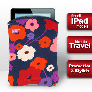Built NY iPad Sleeve - Lush Flower (Fits all iPad mini, iPad, iPad Air )
