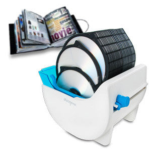 Discgear Browser 50-Disc Storage System with Index Album (White)