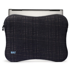 BUILT 17 Neoprene Laptop Zippered Sleeve (Graphite Grid)
