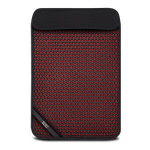 BUILT MX Neoprene Slim Sleeve for 13 Notebooks, Black & Red