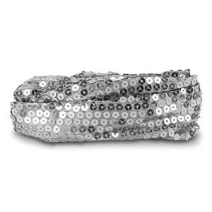 Calypso Studios Glitz Bendi Sequin Wire Headband, Silver