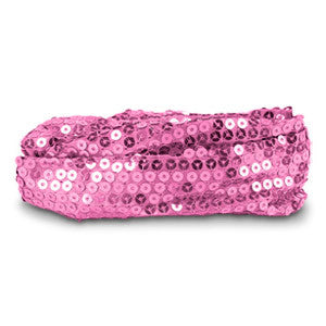 Calypso Studios Glitz Bendi Sequin Wire Headband, Light Pink