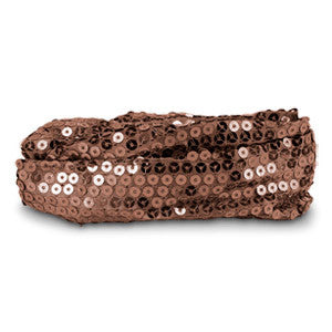 Calypso Studios Glitz Bendi Sequin Wire Headband, Brown