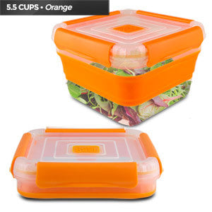 Cool Gear Collapsible Storage Box, 1710 (Orange)