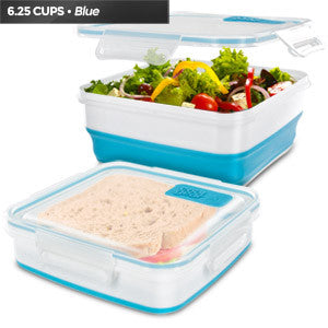 Cool Gear Expandable Food Storage, 1959 (Blue/White)