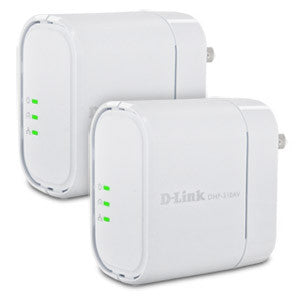 D-Link 200Mbps PowerLine AV Mini Adapter Kit, DHP-311AV