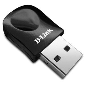 D-Link DWA-131 Wireless N300 Nano USB WiFi Adapter, Refurbished