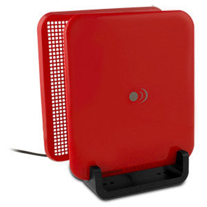 ClearStream Micron Indoor Multi-Directional Digital TV Antenna w/ Reflector, Red