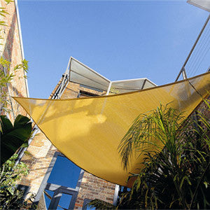 Coolaroo Extreme Triangle Shade Sail, Desert Sand (16'5)